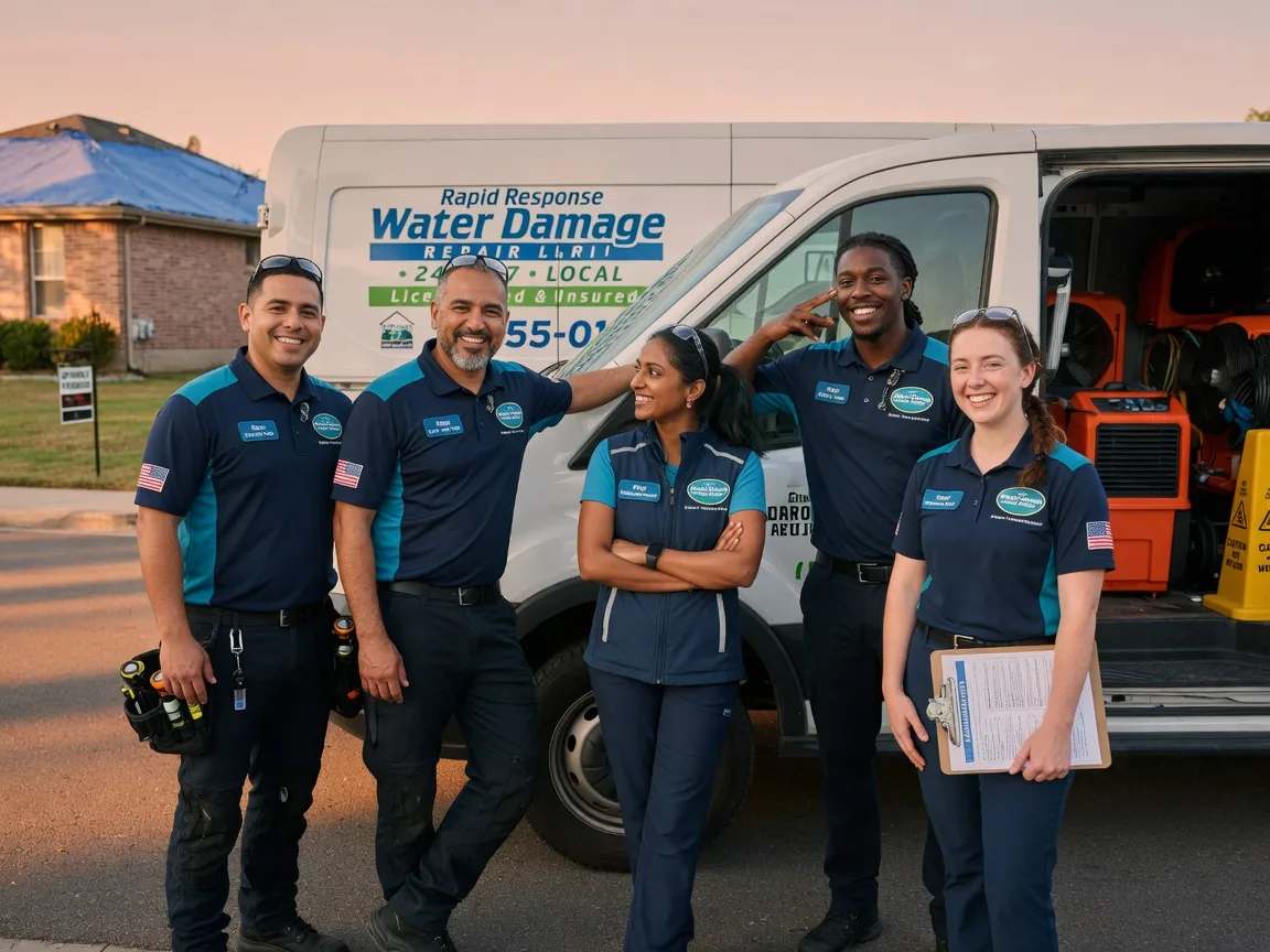 Water Damage Restoration company in Purdon, TX